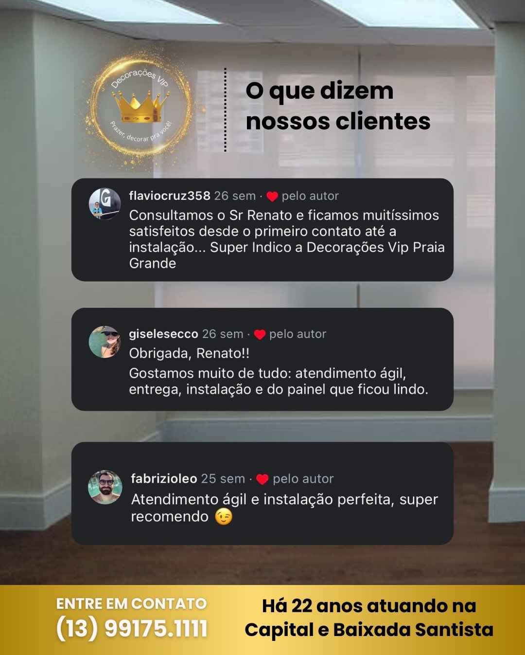 Avaliações reais de clientes 5